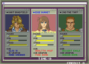 Elevator Action II for Arcade - Select a character.