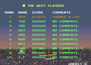 Elevator Action II for Arcade - The high scores so far...