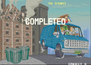 Elevator Action II for Arcade - Each level has a unique graphic when completed.
