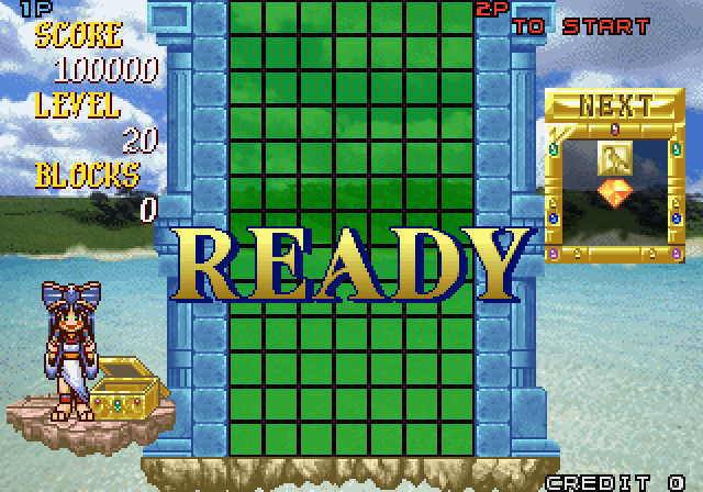 Cleopatra Fortune Arcade Screenshot: Ready to begin?