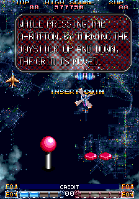 Grid Seeker: Project Storm Hammer Arcade Screenshot: Game instructions.