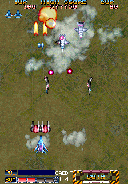 Grid Seeker: Project Storm Hammer Arcade Screenshot: Game start.