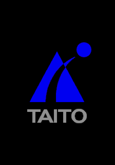 Grid Seeker: Project Storm Hammer Arcade Screenshot: Taito logo.