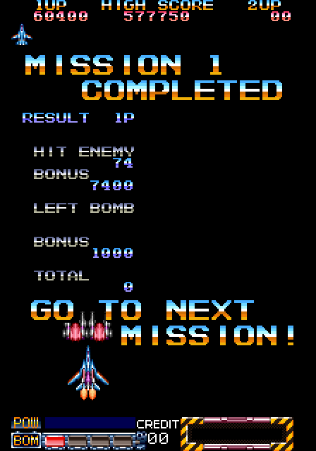 Grid Seeker: Project Storm Hammer Arcade Screenshot: Mission 1 completed!