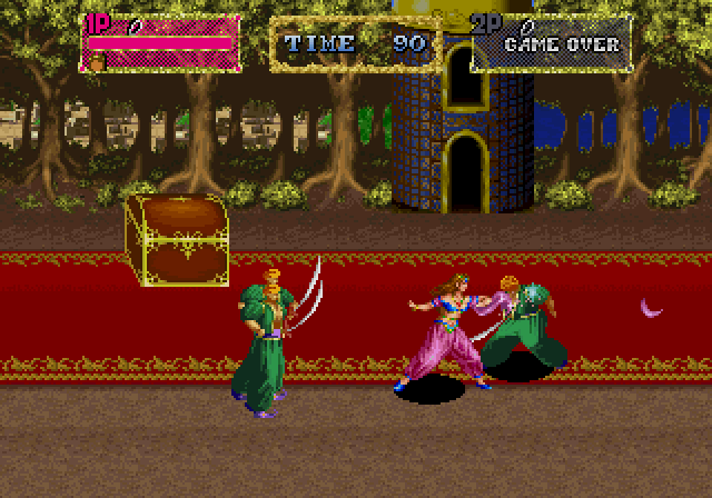 Arabian Magic Arcade Screenshot: Game start.