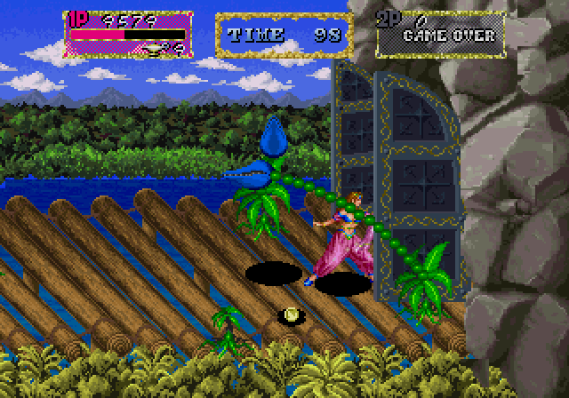 Arabian Magic Arcade Screenshot: Enter the door for the next challenge...