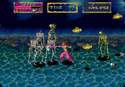 Arabian Magic for Arcade - Both skeletons and fish attack under water!