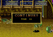 Arabian Magic for Arcade - Game over...continue?