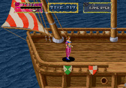 Arabian Magic for Arcade - The deck of a pirate ship...