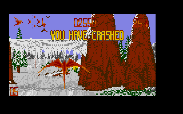 Unreal IBM PC/Compatibles Screenshot: Oops, I crashed...