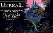 Unreal for IBM PC/Compatibles - Title screen.