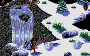 Unreal for IBM PC/Compatibles - Watch out, incoming boulders!