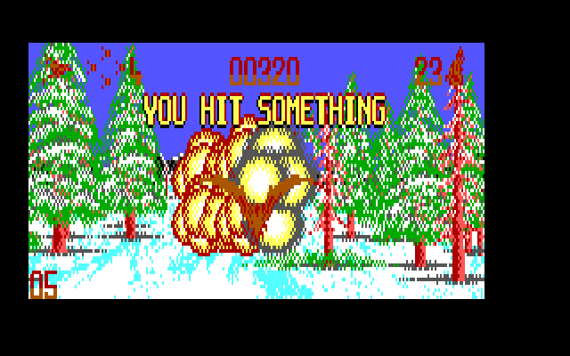 Unreal IBM PC/Compatibles Screenshot: Oops, I hit something...