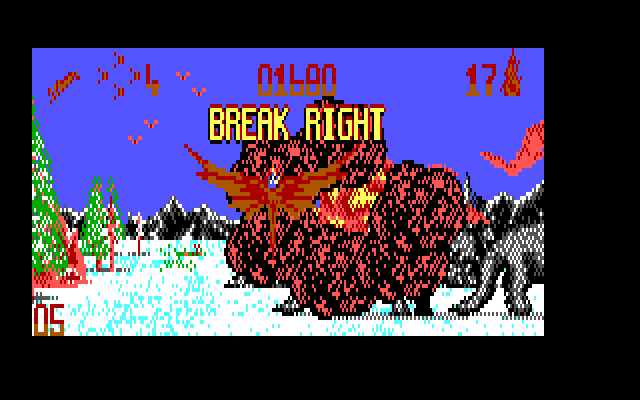 Unreal IBM PC/Compatibles Screenshot: Blasting obstacles...
