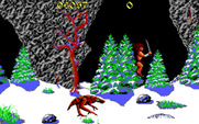 Unreal for IBM PC/Compatibles - Strange creatures jump up from the ground here!