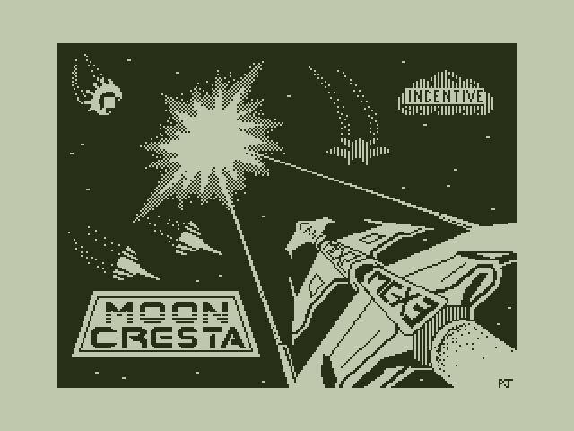 Moon Cresta Dragon 32/64 Screenshot: Loading screen.