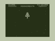 Moon Cresta for Dragon 32/64 - Game start; the player's ship launches!