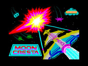 Moon Cresta for ZX Spectrum - Loading screen.