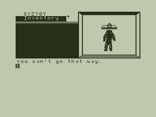 Syzygy Dragon 32/64 Screenshot: A suit? This could be useful...