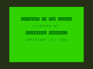 Trapfall for Dragon 32/64 - Title screen.