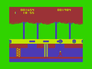 Trapfall for Dragon 32/64 - Use ladders to climb down to the lower level...