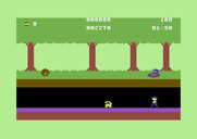 Trapfall for Commodore 64 - Scorpions get in the way when underground.