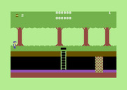 Trapfall for Commodore 64 - Game start.