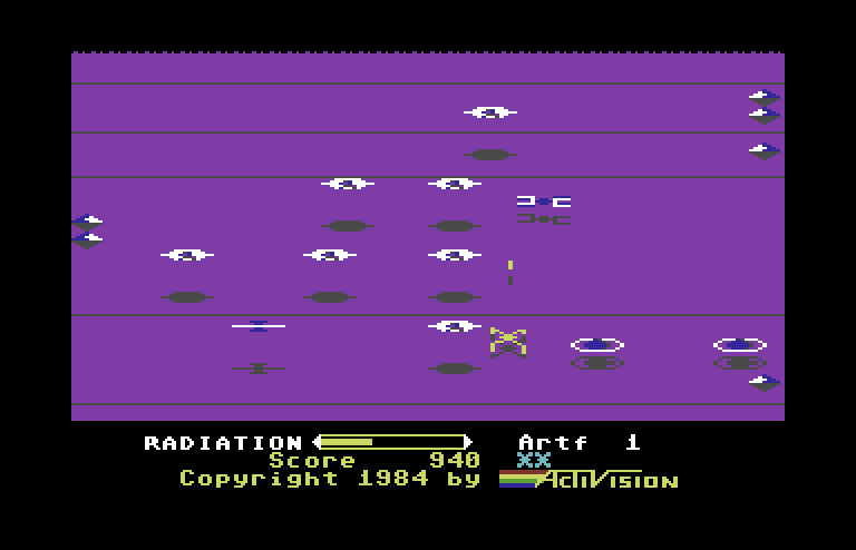 Pastfinder Commodore 64 Screenshot: Some areas are tougher than others...