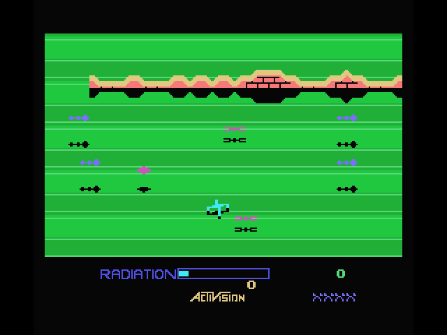 Pastfinder MSX Screenshot: The game begins...