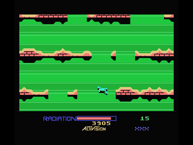 Pastfinder MSX Screenshot: A maze of walls...