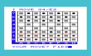 Kiddie Checkers for Commodore VIC-20 - Entering my move...