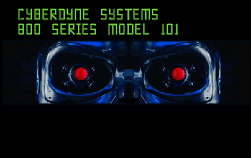 Terminator 2: Judgment Day Arcade Screenshot: Game introduction.
