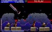 Terminator 2: Judgment Day for Arcade - Shoot the incoming weapons before they explode!