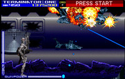 Terminator 2: Judgment Day for Arcade - One flying enemy down...more to go!