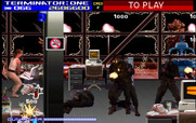 Terminator 2: Judgment Day for Arcade - Under attack!