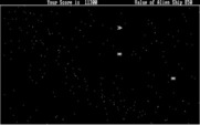 Kamikazi Alien for IBM PC/Compatibles - You can navigate left/right or up/down on the screen.