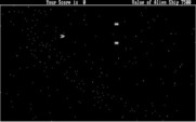Kamikazi Alien for IBM PC/Compatibles - Game start.