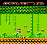 Amagon for NES / Famicom - Killed by bees!