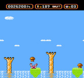 Amagon for NES / Famicom - Killed by a mushroom!