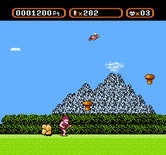 Amagon for NES / Famicom - Leaping mushrooms!