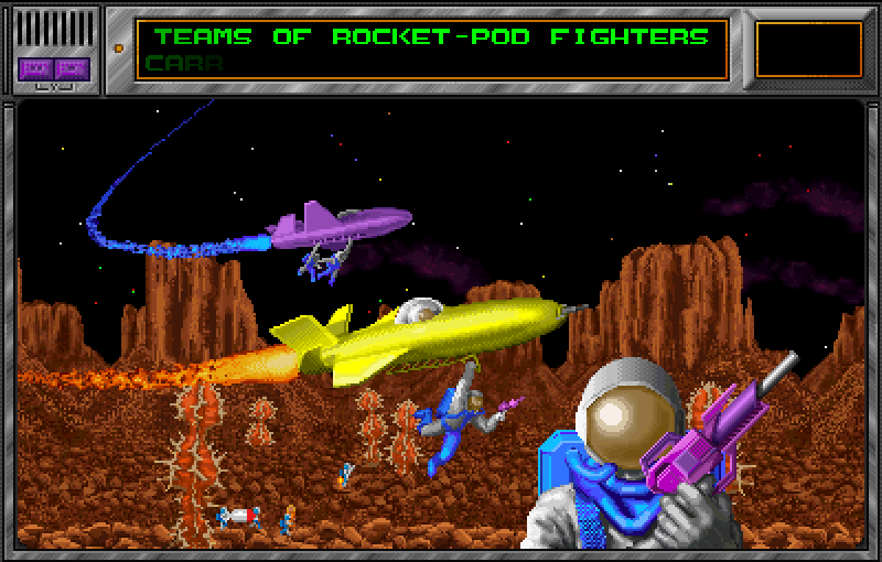 Strike Force Arcade Screenshot: The story so far...
