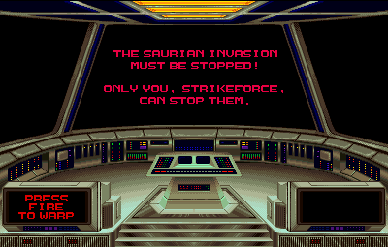 Strike Force Arcade Screenshot: Your mission, should you choose to accept it...
