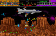 Strike Force for Arcade - This area is swarming with aliens!