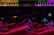 Strike Force for Arcade - Chasing an alien...