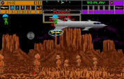 Strike Force for Arcade - Game start.