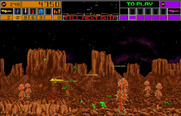 Strike Force for Arcade - Fighting the aliens...