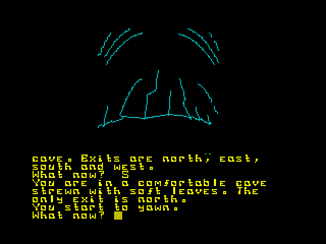 Return to Eden Amstrad CPC Screenshot: I'm getting tired...