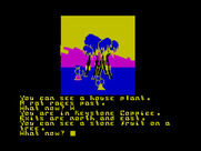 Return to Eden for Amstrad CPC - Exits are north and east...