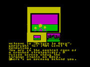 Return to Eden for Amstrad CPC - Game start.