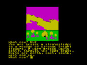 Return to Eden for Amstrad CPC - In a meadow...